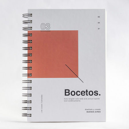 Cuaderno ADN Bocetos