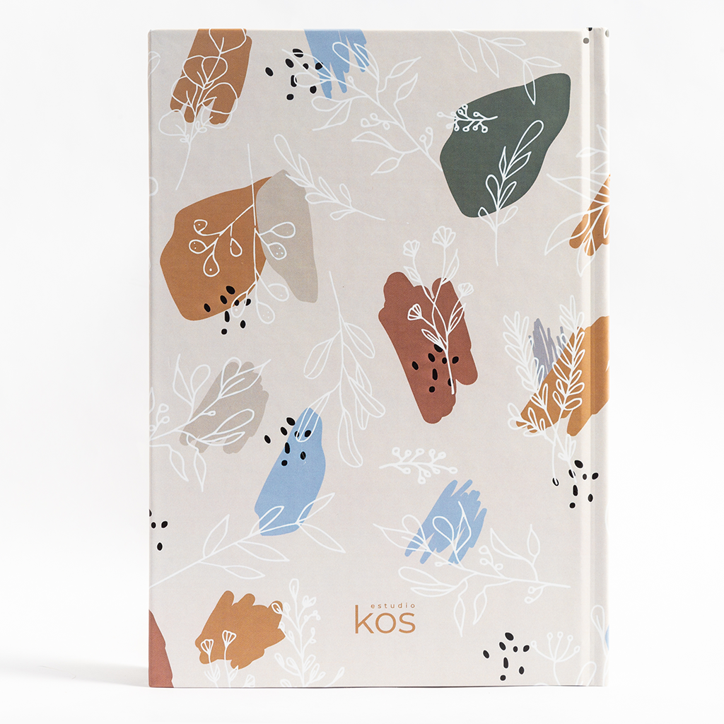 Cuaderno Flowers con lomo - Imagen 4
